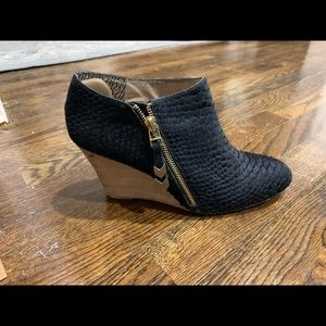 Anthropologie Black Booties